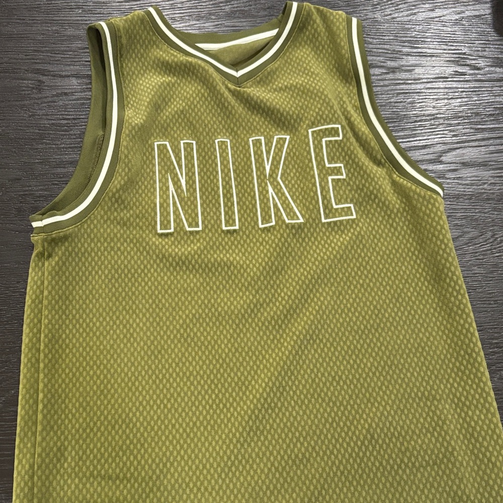 Nike Kids Green Mesh Jersey